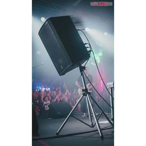 5 Core Speaker Stand <b>Tripod</b> Heavy Duty Adjustable 72 Universal Mount for PA DJ Studio w Bag - Product Image 2