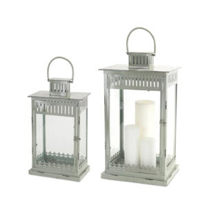 Vintage Moroccan Iron <b>Glass</b> Durable Handmade Candle Holder <b>Lanterns</b> Modern Home Outdoor Decor Christmas Weddings Pillar Holder - Product Image 4