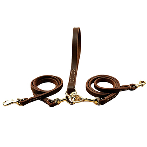 Correa <span class=keywords><strong>de</strong></span> Cuero para <span class=keywords><strong>Perros</strong></span> Hecha a Mano, Duradera, <span class=keywords><strong>de</strong></span> Lujo, Personalizada, para Dos <span class=keywords><strong>Perros</strong></span> - Product Image 4