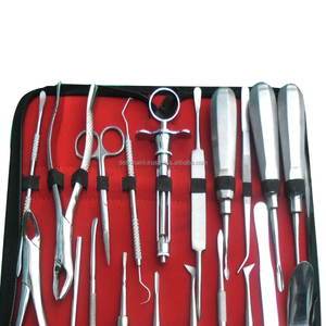 Instruments dentaires de haute qualité en acier inoxydable, 80 pièces, pour extraction manuelle, scalpel, forceps, élévateurs - Product Image 6
