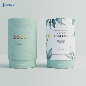 Tube en papier rond de haute qualité, écologique, avec logo personnalisé, pour emballage de cadeaux, boîte en carton - Product Image 1