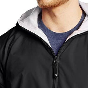 Chaqueta de lluvia para adultos para hombres, chaqueta impermeable transpirable con función de lluvia, chaqueta impermeable de nailon/poliéster para hombres - Product Image 3