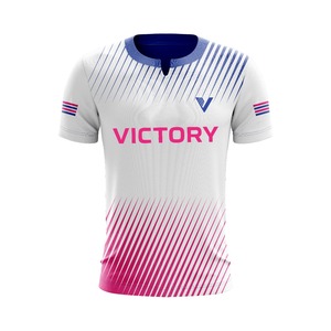 Camiseta de fútbol de mujer personalizada 100% poliéster Material de sublimación completa Kits de fútbol de entrenamiento con alta calidad - Product Image 2