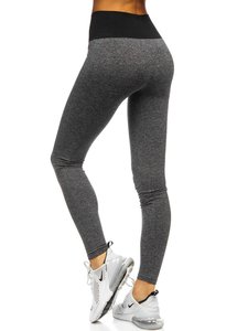 Leggings de gymnastique hauts personnalisés pour les femmes confortables Polyester Spandex tricoté extensible avec des conceptions personnalisées respirantes fiables - Product Image 2