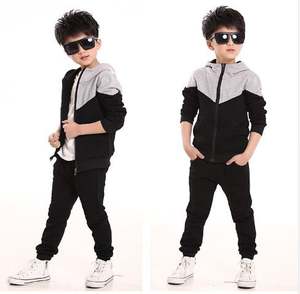 Ropa al por mayor chándal para niños estampado de algodón polar manga completa chándales con cremallera para niños chándal - Product Image 2