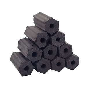 Briquettes de charbon de bois dur Sciure de bois sans fumée et poussière de bambou pour motif de noix de coco BBQ - Product Image 2