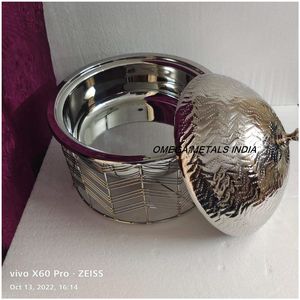 Lot de 2 ustensiles de cuisine en fonte haut de gamme Casserole décorative Réchauffeur de nourriture résistant à la chaleur pour la décoration de table - Product Image 5