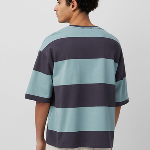 Camisetas de Cuello Redondo para Hombre, Ligeras, 100% Algodón, Ecológicas, Transpirables, con Serigrafía OEM, Diseño Personalizado, Venta al Por Mayor - Product Image 6