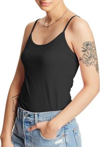 Camisola Larga de Verano Fresh Aura para Mujer, Textura Suave, Tejido Ligero y Transpirable, Movimiento Ligero, Flujo Fácil, Tirantes Ajustables, Silueta Moderna, Uso Diario - Product Image 4