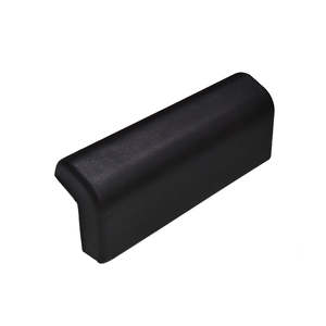 Coussin de baignoire rectangulaire, appui-tête noir, compatible avec les baignoires carrées et rectangulaires - Product Image 1