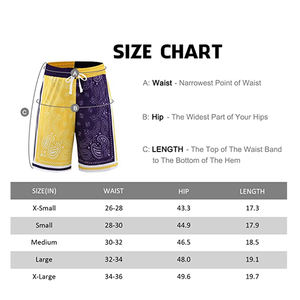Sublimation Mesh Shorts Pour Garçons Confortable Déchets Élastiques Avec Fermeture À Cordon Jeunes Basketball Training Shorts - Product Image 6