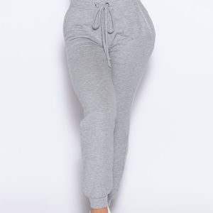 Qualité supérieure Cozy Silver Women's Cuddle Up Joggers Terry Fleece Soft Touch Fabric Pantalons de survêtement pour femmes Pantalons pour femmes - Product Image 1