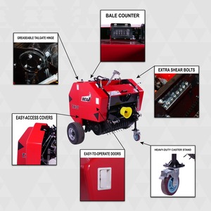 Hot seller for Factory Exporter Of Walking Tractor Straw <b>Baler</b> Hay <b>Baler</b> Machine For Grass At Wholesale Prices - Product Image 3