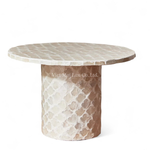 Base para Pastel de Nácar, Artesanía de Concha, Hecho a Mano para Exhibición de Postres en el Hogar y Eventos - Product Image 2