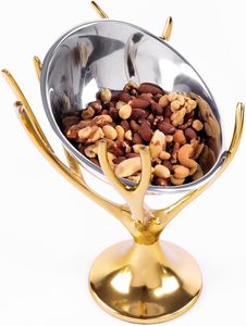 Plateaux de service décoratifs en aluminium personnalisés de qualité supérieure, thème fruits, style moderne du milieu du siècle, multifonctionnels pour mariage - Product Image 4