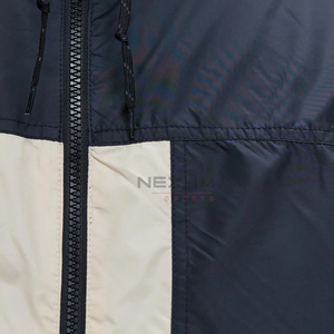 2025 Top Design Men's Windbreaker Jacket High Quality Canvas Hooded High Zipper Customized OEM Service New Hot <b>Sale</b> <b>Spring</b> - Product Image 4