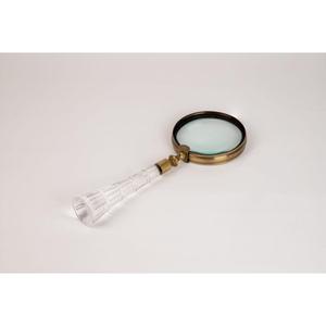 แว่นขยายทองเหลืองโบราณพร้อมด้ามจับอะคริลิก จับง่าย ดีไซน์ทันสมัย แว่นขยายสไตล์นักเดินเรือ ราคาโรงงาน - Product Image 2