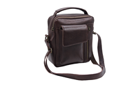 Sac bandoulière unisexe élégant en cuir véritable avec rivets et chaînes, écologique, durable, design vintage rétro, personnalisable