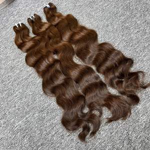 ผมแท้จาก100% ผมมนุษย์หนึ่งลูกคลื่นธรรมชาติแบบตรง - Product Image 4