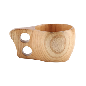 Tasse en bois d'acacia de haute qualité tasse tasse à café ustensiles de cuisine meilleure vente en gros dans l'usine du Vietnam - Product Image 2