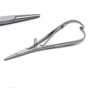 Vente en gros d'usine F.J.INTERNATIONAL Porte-aiguilles en acier inoxydable Mathieu Modèle FJI-6219 Ensemble d'instruments manuels de haute qualité - Product Image 2