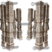 Piliers romains décoratifs en fibre, classiques, romantiques et simples, décorations de mariage élégantes, NOUVELLE ARRIVÉE, fabriqué à Delhi, Inde