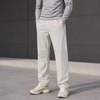 Pantalon de randonnée softshell imprimé pour homme, en Spandex/Nylon, léger, séchage rapide, taille élastique, uni, vente en gros, Yunnan Chine