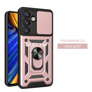 Lichicase เคสฝาปิดเลนส์แบบเลื่อนได้กันแรงโน้มถ่วง, เคสโทรศัพท์ขาตั้งสำหรับ <span class=keywords><strong>Samsung</strong></span> S26 PLUS เคสหุ้มเกราะ - Product Image 5