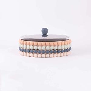 Casserole en métal de conception moderne personnalisée de haute qualité Hotpot couvercle chauffe-plats Buffet servant en différentes couleurs et tailles - Product Image 1