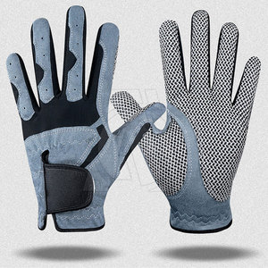 Gants de golf pour hommes en cuir véritable de haute qualité avec logo personnalisé, antidérapants, imperméables, designs personnalisés, utilisation sportive, faits à la main - Product Image 3