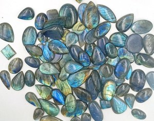 Natural Blue Labradorite Gemstone Cabochon Lot Unique Labradorite Gemstone From Labradoresite - Product Image 5