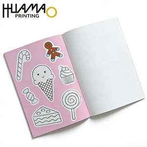 Custom Kids Early Education Sticker Book Cartoon <b>Pattern</b> Reusable Stickers for Learning DIY Craft Wholesale - Product Image 6