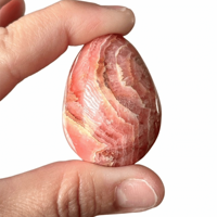 Œuf de cristal de rhodochrosite poli, pierre précieuse de l'amour, vente en gros, naturel, pour la guérison, la décoration intérieure et l'équilibrage énergétique, fabricant de confiance