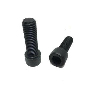 #10-32X1 Pernos de cabeza hueca Óxido negro/Tornillo de tapa Allen liso 12,9 Producto de primera elección - Product Image 1