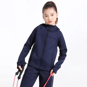 Vente en gros de joggings pour enfants sur mesure Vêtements d'extérieur respirants pour filles Survêtements et survêtements pour le printemps - Product Image 1