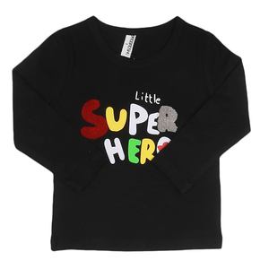 Camiseta de Manga Larga para Niños - Negra - Product Image 3