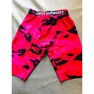 Pantalones cortos de gimnasio de alta calidad para hombre, compresión informal, tejido no tejido, cierre de cintura elástica para correr, venta en línea - Product Image 5