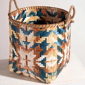 Handwoven Vietnam Manufacturer Storage Bamboo <b>Basket</b> Home Decor Clothing Organization <b>Baskets</b> - Product Image 2