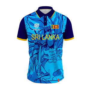 100% poliéster 3D impresión sublimación Cricket Jersey personalizado hombres Top Casual Slim Fit más tamaño barato Cricket equipo uniforme - Product Image 3