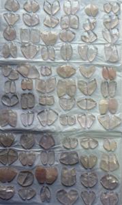 Par de piedras preciosas de tamaño multiforma de cuarzo rosa Natural de grado AAA para venta al por mayor para la fabricación de joyas de pendientes de cuarzo rosa - Product Image 5