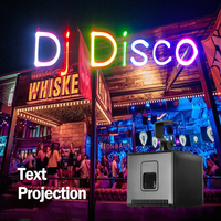 Projecteurs laser animés 5W pour soirées de remise de diplômes, éclairage de scène DJ pour fêtes scolaires épiques, discothèques, bars et danses.