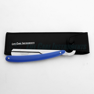 Rasoir Rasoir Salon de coiffure Coupe droite Gorge Rasage Rasoir Poignée en plastique Excellente poignée Grip par Life Care Instruments - Product Image 1