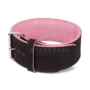 Cinturón de una sola punta Soporte resistente Cinturón de una sola punta Cuero duradero Hecho para levantamiento de pesas - Product Image 1