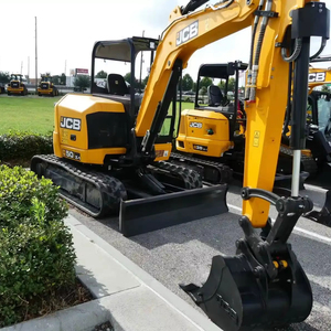 Mini excavatrice JCB 50Z-1 de 4.8 tonnes utilisée par composants de noyau de moteur de Perkins-pompe et roulement en excellent état - Product Image 1