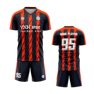 ชุดกีฬาฟุตบอลชุดเสื้อเจอร์ซีย์เล่นกีฬาเสื้อเจอร์ซีย์ใหม่ล่าสุด2025ออกแบบได้ตามต้องการ - Product Image 2