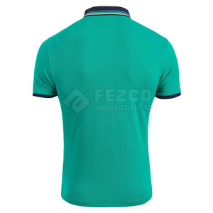 เสื้อเชิ้ตผู้ชายสีพื้น ผ้าฝ้าย 100% ระบายอากาศ แห้งเร็ว แขนสั้น ไซส์ใหญ่ ผ้าถัก สวมใส่สบายๆ สำหรับฤดูร้อน สำหรับผู้ใหญ่ - Product Image 3
