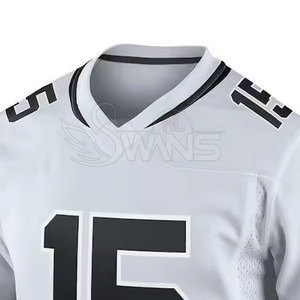 Camiseta Profesional de Fútbol Americano Personalizada, Color a Elección, Manga Corta, 100% Poliéster, Transpirable, Ropa Deportiva para Hombre - Product Image 4