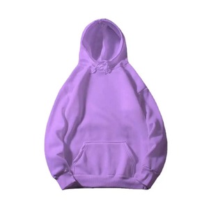 Street Style Custom Oversized Men Hoodies Blank Plain Bulk Invierno Hombres Sudadera Pullover Hoodies - Product Image 4