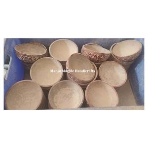 ชามแกะสลักหินสบู่พร้อมรูปทรงกลมสำหรับตกแต่งบ้านของขวัญสุดสร้างสรรค์ชิ้นโบราณที่ดีที่สุด - Product Image 1