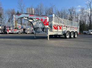 Remolque agrícola de descarga hidráulica de servicio pesado de alta calidad con nuevos componentes - Product Image 3